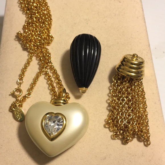 Joan Rivers Heart Changeable Charms Necklace - Picture 2 of 6